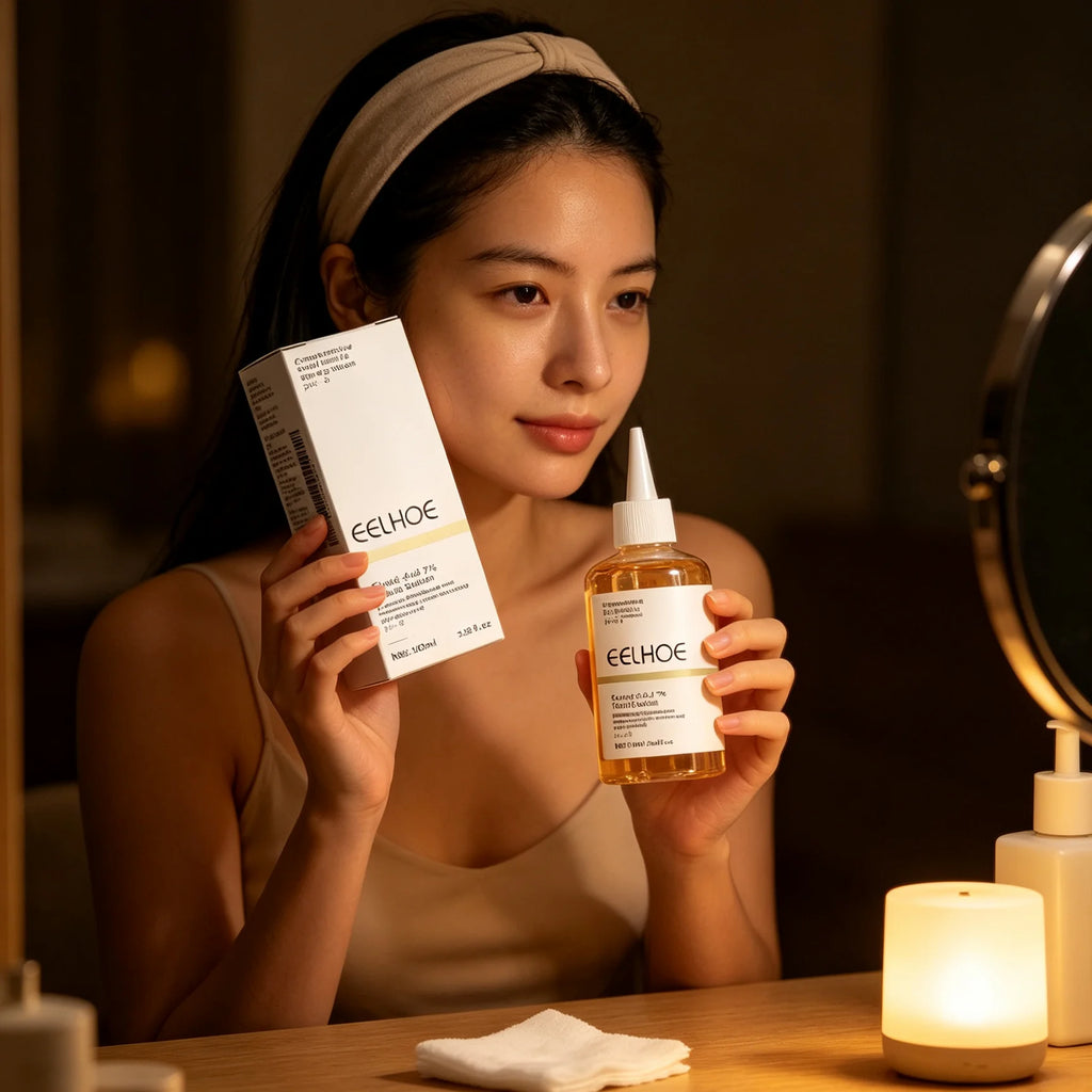 Tonique Exfoliant Acide Glycolique 7% — Contrôle du Sébum & Éclat